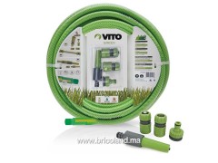Kit d'arrosage complet avec tuyau 25m - Vito