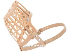 Muselières beige pour chien de grande taille