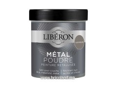 Peinture bois effet Métal Poudré aluminium 0.5 - Libéron
