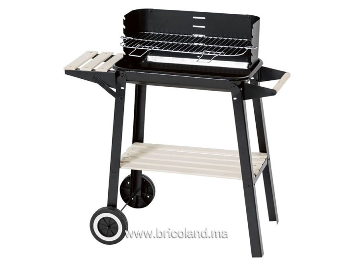 Barbecue à charbon rectangulaire 54cm - BBQ