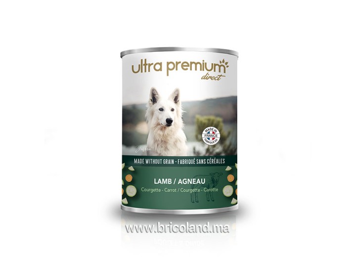 Boîtes de pâtée pour chien de terrine à l’agneau - UltraPremium 
