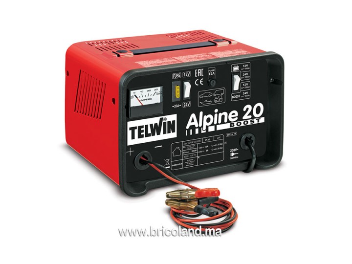 Chargeur de batterie Alpine 20 12/24V 300W - Telwin