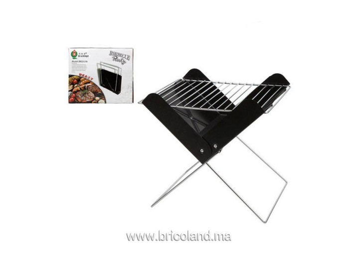 Barbecue portable au charbon de bois noir - BBQCLASSICS
