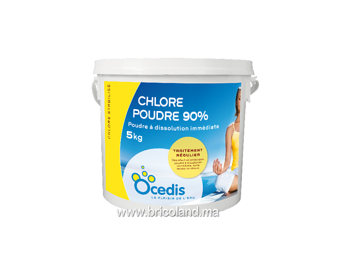 Chlore en poudre 5 Kg - Ocedis