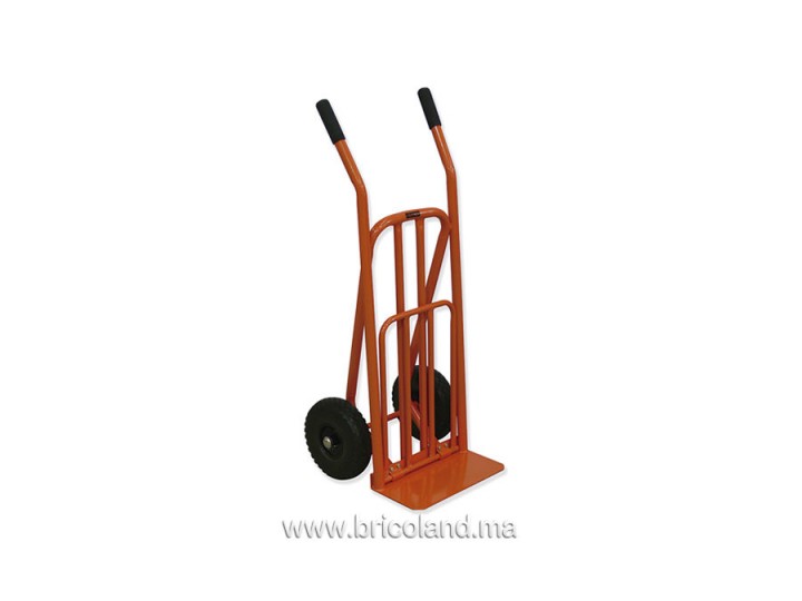 Chariot diable pliable avec roues gonflable - GAYNER