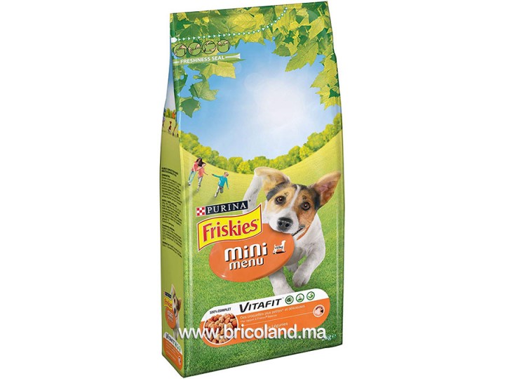 Croquettes pour chien Friskies Vitafit Mini menu 2 kg - Purina