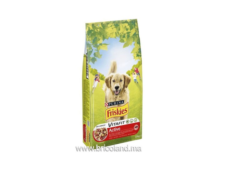 Croquettes pour chien Friskies Vitafit Active 10 kg - Purina