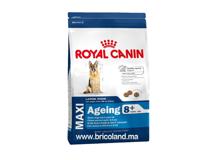 Croquettes pour chien senior + de 8 ans - Grande race - 15 Kg - Royal Canin