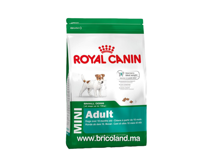 Mini chien adulte de 10 mois à 8 ans - 8 Kg - Royal Canin 
