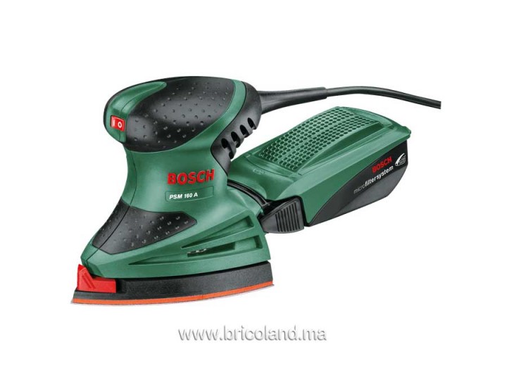 Ponceuse Multi PSM 160 A + 25 feuilles abrasifs - Bosch