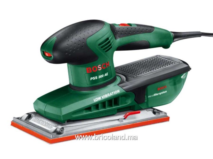 Ponceuse PSS 300 AE + feuille abrasive P120 - Bosch