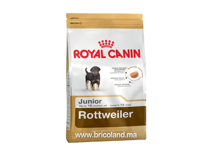 Croquettes pour chiot Rottweiler puppy - 3 Kg - Royal Canin