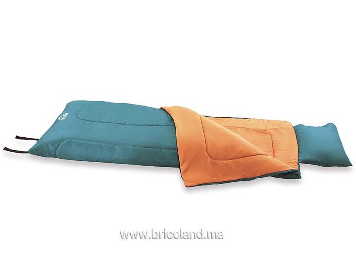 Sac de couchage HIBERNATOR 190 x 84cm avec oreiller - Bestway