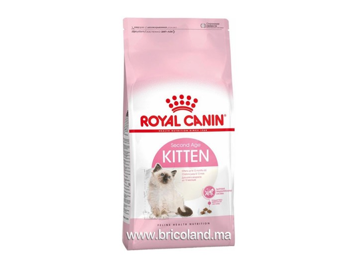 Kitten Second Age pour chaton - 10 Kg - Royal Canin