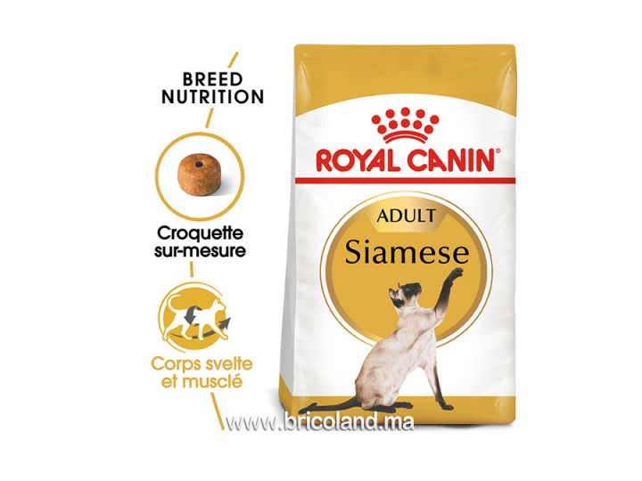 Croquettes pour chat Siamese - 2 kg - Royal Canin