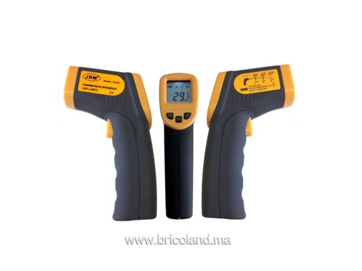 Thermomètre laser -50ºC A 330ºC - JBM