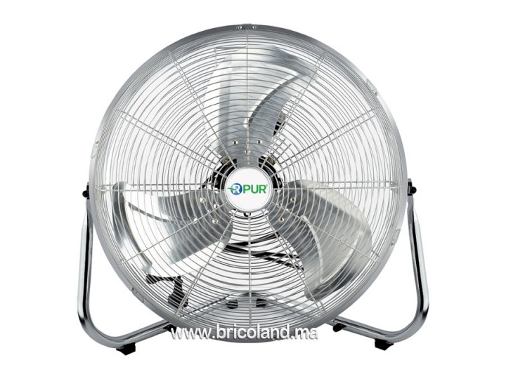 Ventilateur industriel gris 500mm 190W - R'PUR