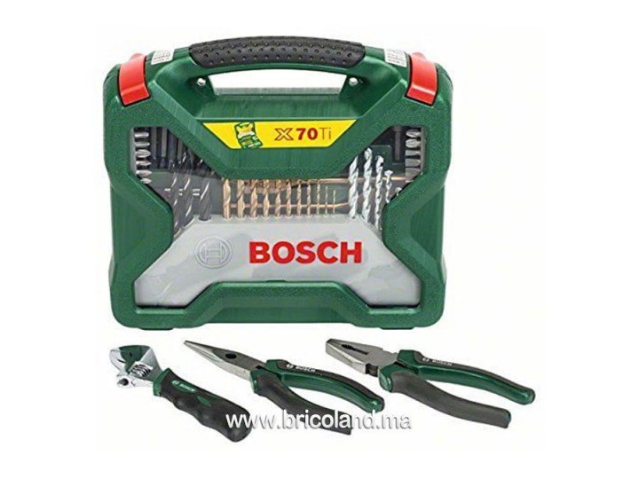 Jeu d'accessoires 70Ti + 3 outils - Bosch