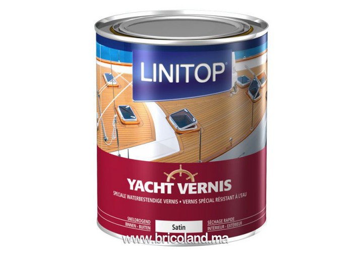 Vernis souple incolore YACHT VERNIS 0.75L - Linitop