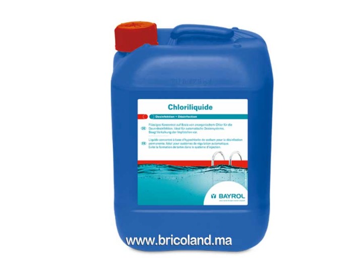 Chlore liquide non stabilisé 20L Bayrol