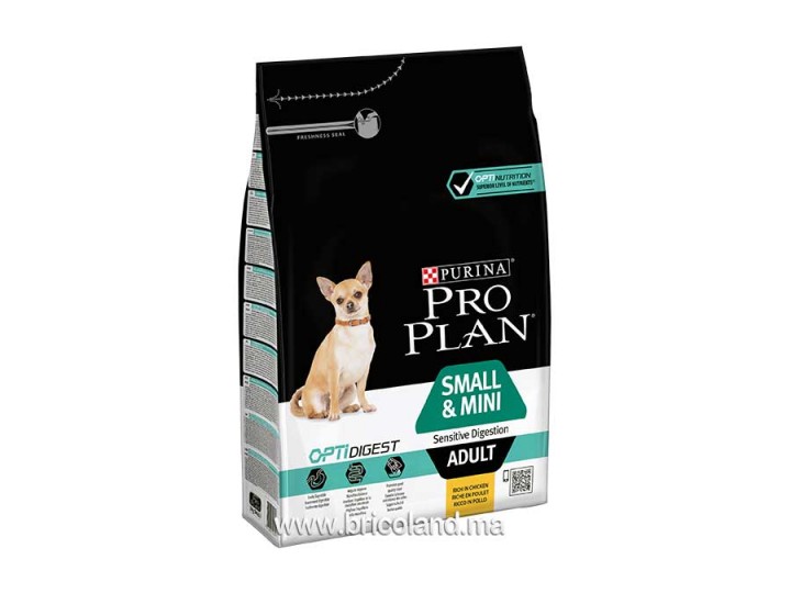 Croquette pour chien Small&Mini Adulte Sensitive Digestive 3Kg PRO PLAN
