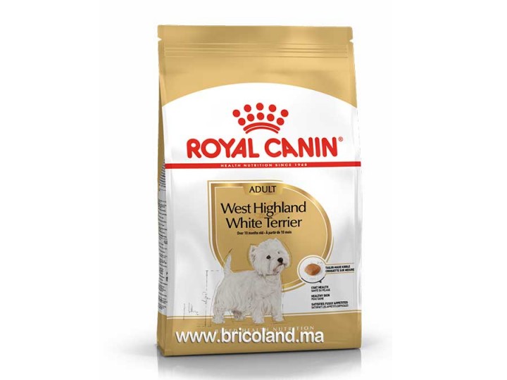 Croquettes pour chien West Highland White Terrier Adulte - 3 Kg - Royal Canin