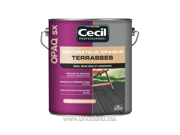Saturateur Opaque Terrasses 1L OPAQSX - Cecil professionnel