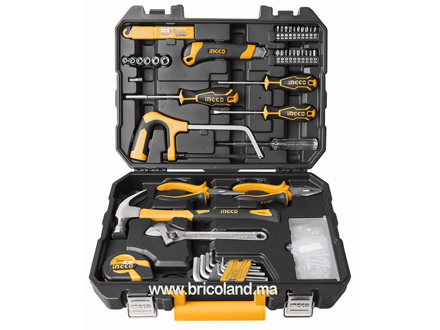 Bricoland - Boite à outils - Sac à outils 33cm HTBG05 - INGCO