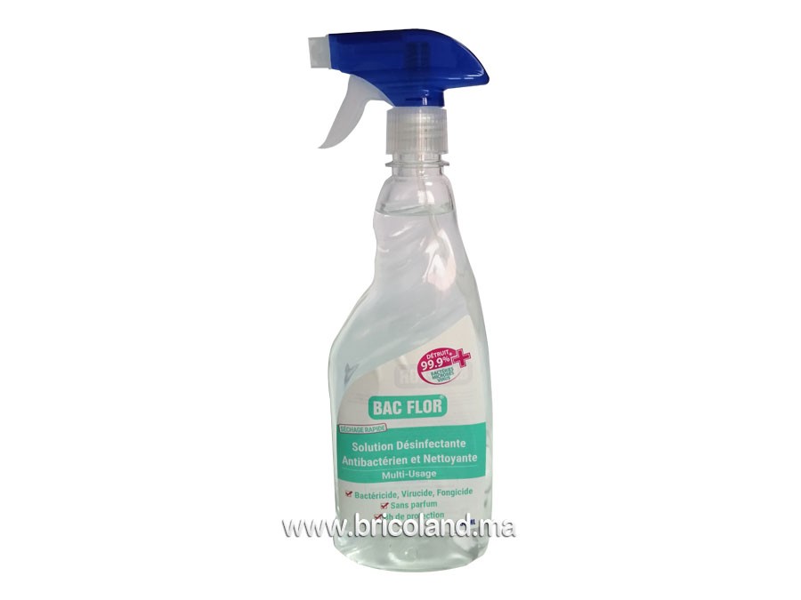 Désinfectant antibactérien de nettoyage liquide 750ml - Maroc