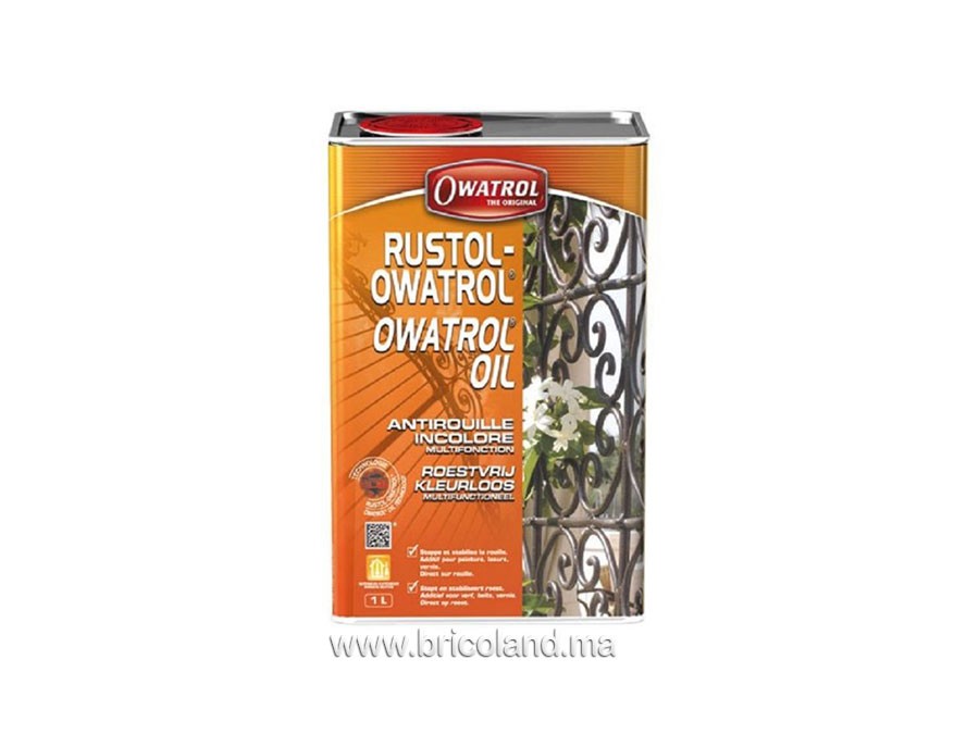 Bricoland - Traitement des surfaces - Antirouille incolore multifonction  RUSTOL-OWATROL - Owatrol