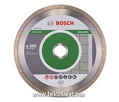  Disque à tronçonner diamanté Standard pour Céramique- 180 x 22,23 x 1,6 x 7 mm - Bosch
