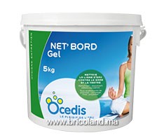 Nettoyant ligne d'eau gel NET'BORD 5 Kg - Ocedis