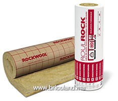 Rouleau isolant Roulrock Kraft 120x500x10cm 6m² - 36(kg/m³) - ROCKWOOL