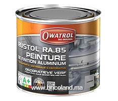 Peinture de finition aluminium RUSTOL-ALU RA.85 0.75L - Owatrol