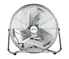 Ventilateur industriel gris 500mm 190W - R'PUR