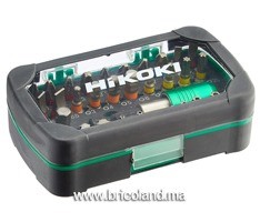 Jeu de 32 embouts 750363 - HIKOKI