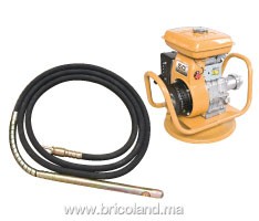 Vibreur de béton avec arbre Flexible ESSENCE ROBIN EY20, 5,0 HP JORHSON