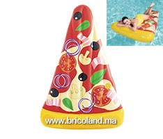 Matelas gonflable pour Piscine (PIZZA) - Accessoires piscine Maroc