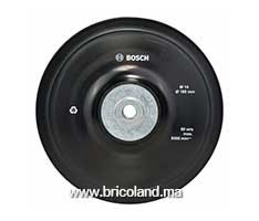 Plateau de ponçage Ø 180mm pour disques abrasifs sur fibres - Bosch
