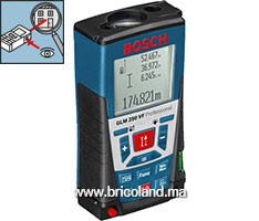 Télémètre laser GLM 250 VF Professional - Bosch