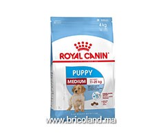 Croquettes pour chiot de 2 mois à 12 mois - Medium Puppy - 4 Kg - Royal Canin