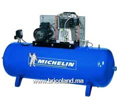 Compresseur d'air 500 litres 7,5CV 14bars Triphasé MCX 850 - Michelin