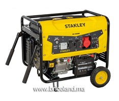 Groupe électrogène essence monophasé/triphasé SG6500B 3,0 / 6,0 kW avec carte AVR - STANLEY