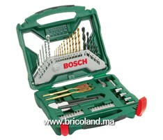 Coffret de forets et embouts Titane 50 pcs - Bosch
