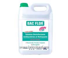 Désinfectant antibactérien liquide Multiusage 5l - BAC FLOR