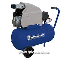 Compresseur d'air 24 litres MB24 - Michelin