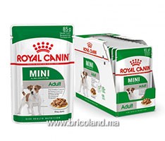 Mini adult en sauce 12 x 85g pour chien adult - Royal canin
