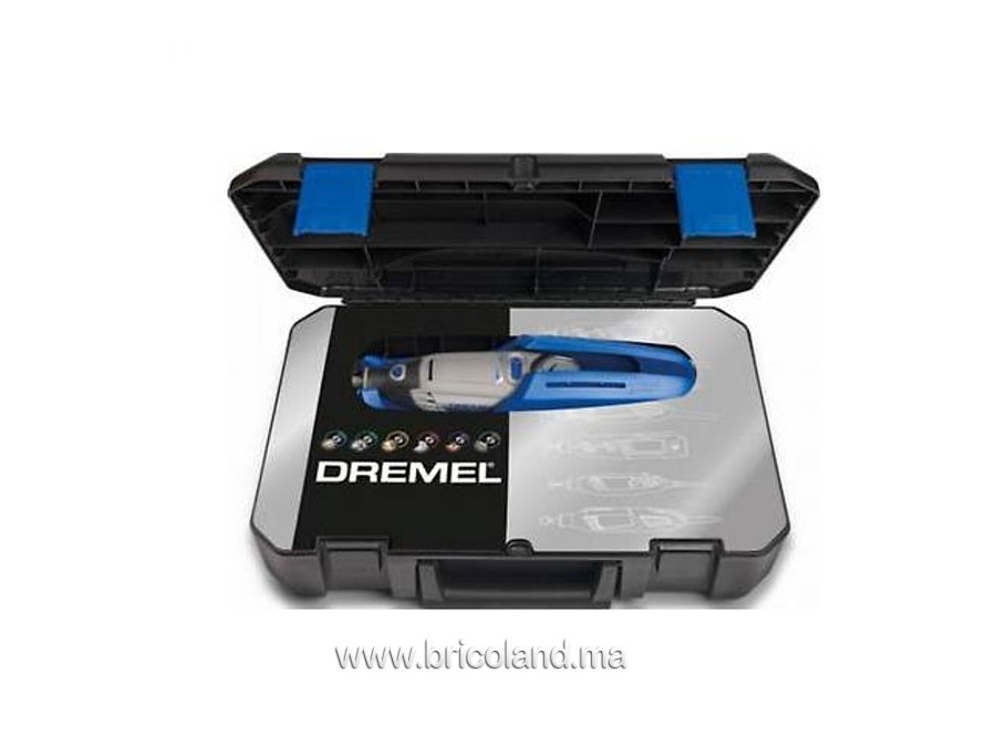 Outil multi-usage Dremel 3000-5 + 5 accessoires + support machine