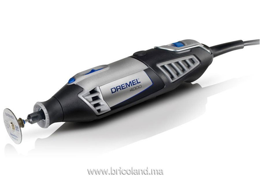 Bricoland - Outillage électroportatif - Coffret 4000 : 1 adaptateur et 45  accessoires - Dremel