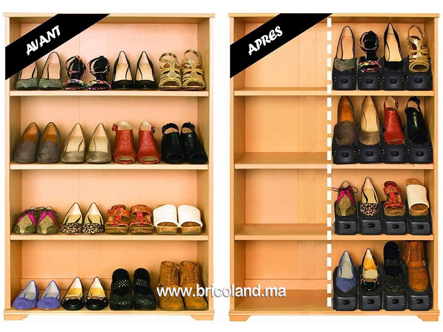 Boîte rangement chaussures au Maroc, Achetez en ligne à prix pas cher
